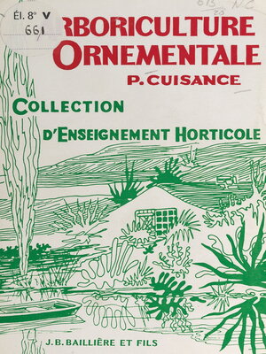 cover image of Arboriculture ornementale